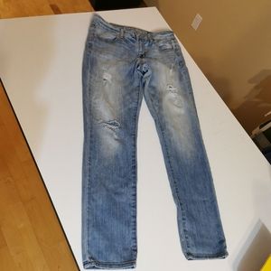 AE Jeans Size 6 Distressed Jeggings, Regular 54485